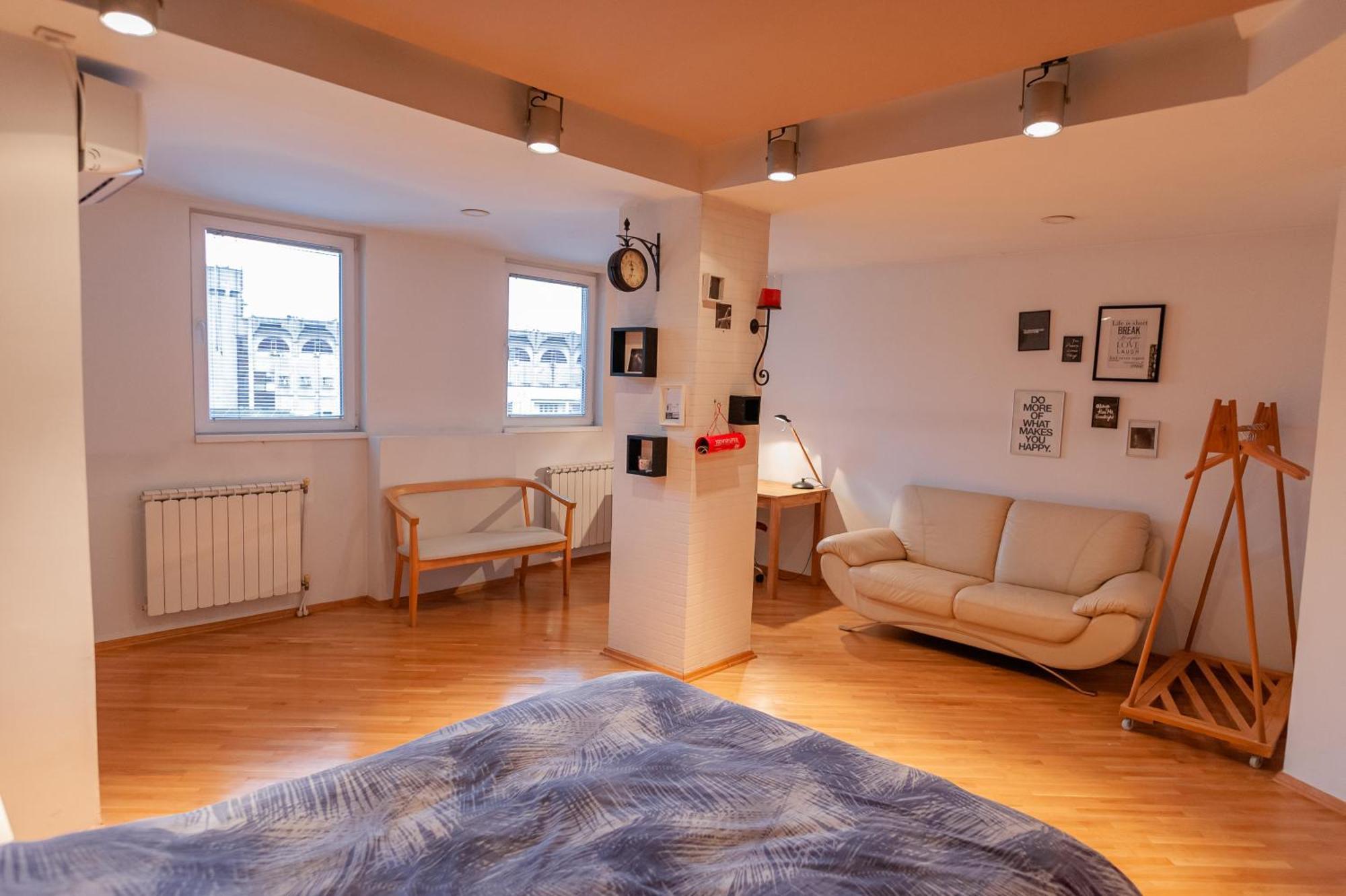 Grand Central Apartment Скопье Экстерьер фото