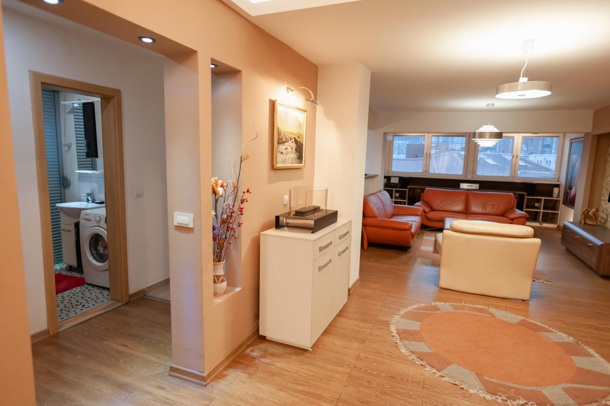 Grand Central Apartment Скопье Экстерьер фото